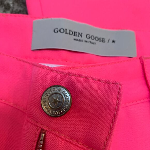 Golden Goose Denim Hot Pink Jeans - Made in Italy - size 40 - Picture 8 of 12
